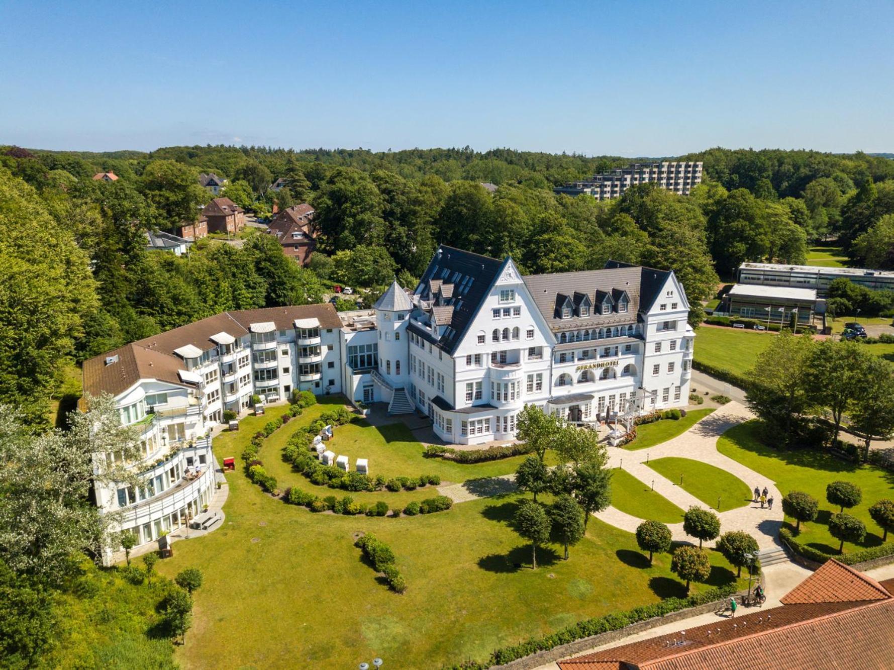 Strandhotel Glücksburg Exteriör bild