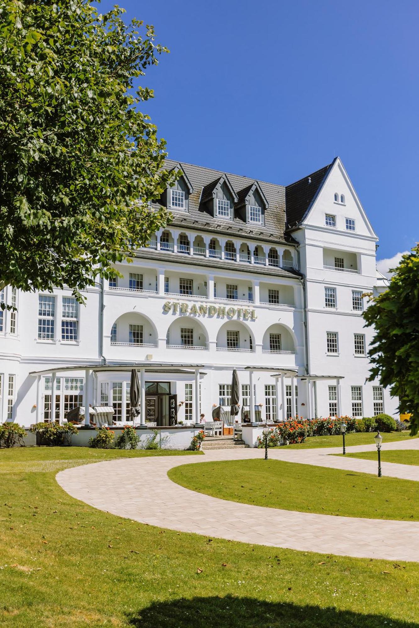 Strandhotel Glücksburg Exteriör bild