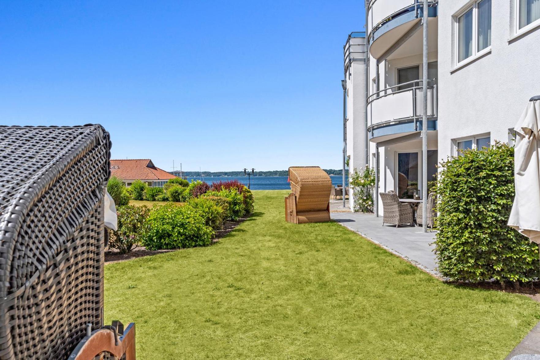 Strandhotel Glücksburg Exteriör bild
